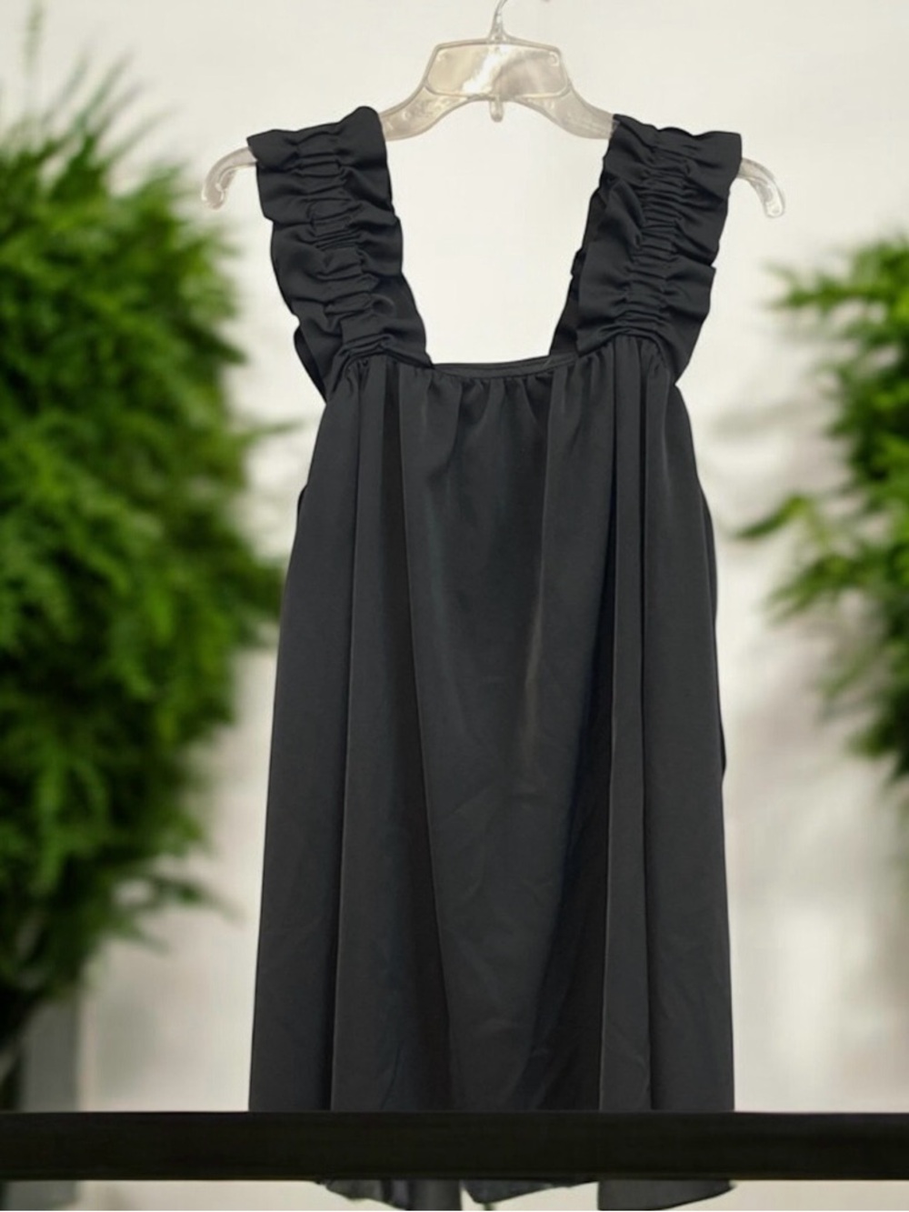 Entro Ruffle Strap Dress Small - Picture 2 of 2